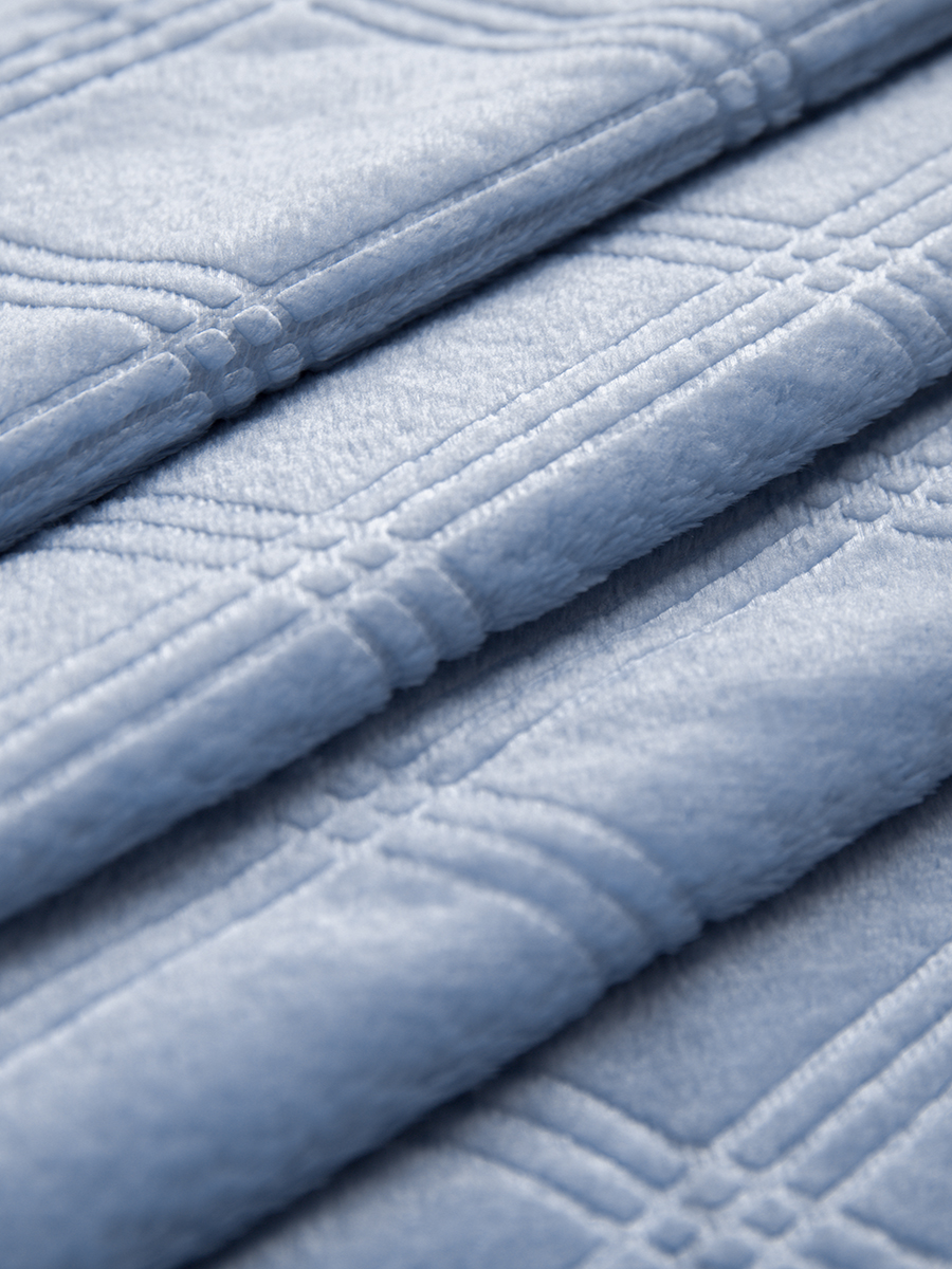 картинка Плед Texrepublic TF FNEL LTBL1 033/2022 c-клетка NC 