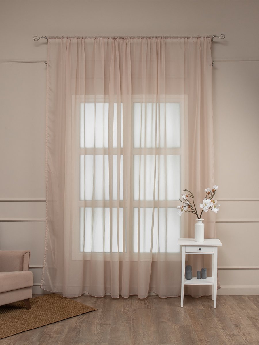 картинка Штора Amore Mio RR 1718-109 ut 3,0*2,7*1 бежевый 