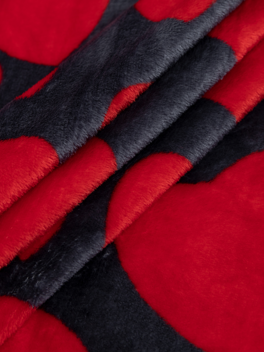 картинка Плед Texrepublic TF FN F113R b1420 yt Сердечки 