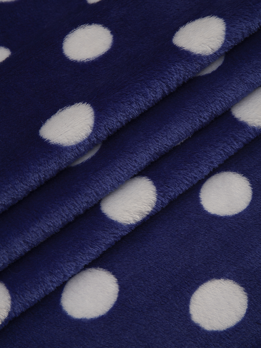 картинка Плед Texrepublic TF FN F111BL3 b2022 Горох 