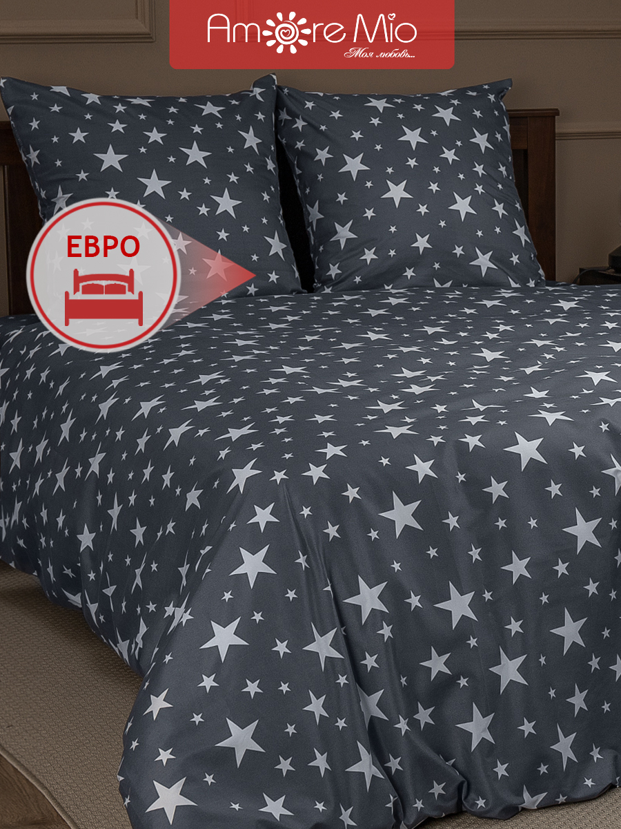 картинка Постельное бельё Amore Mio BZ Stars EURO M 