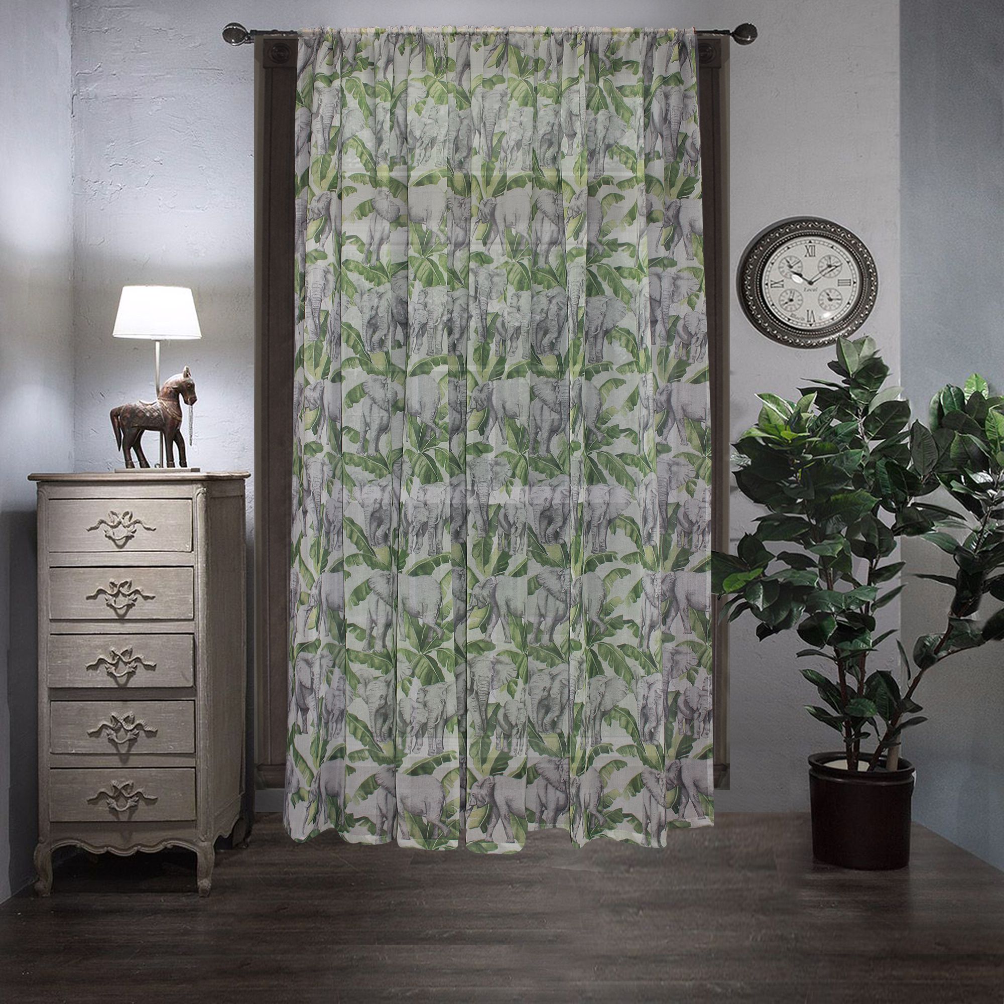 картинка Штора Amore Mio RR 3173-01 3,0*2,7*1 зеленый 