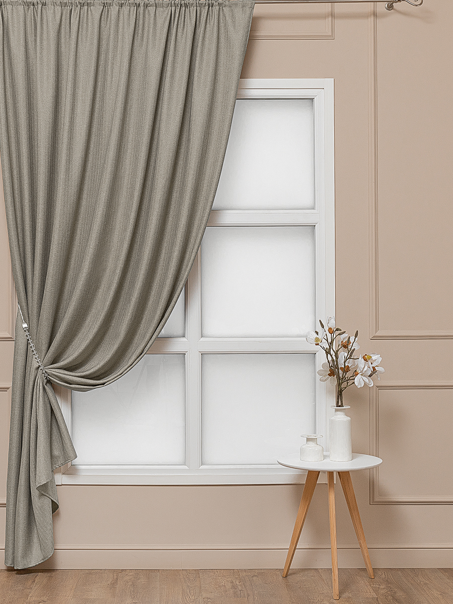 картинка Штора Amore Mio RR 4ML 175278-038 2,0*2,7*1 серый nc 