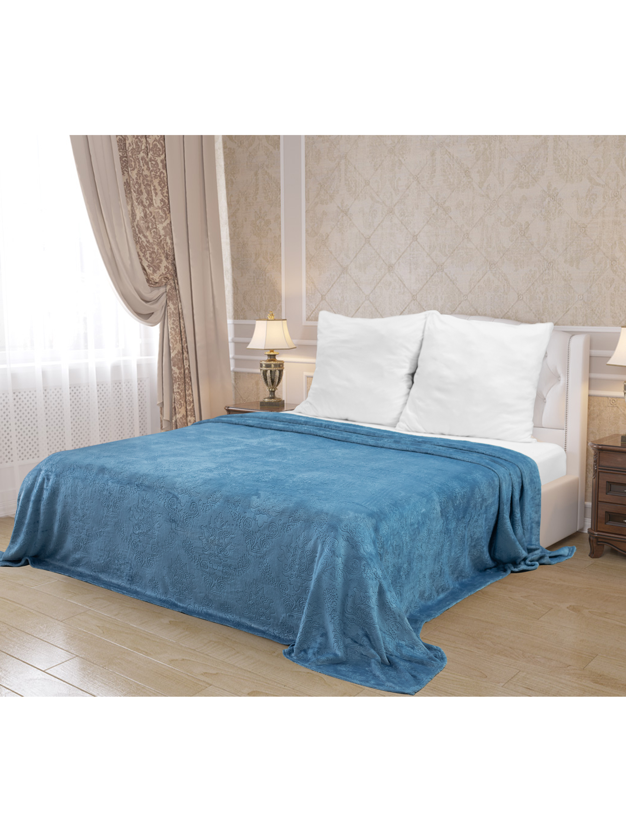 картинка Плед Texrepublic TF FNE BL2 1520 d-дамаск 17-4023 