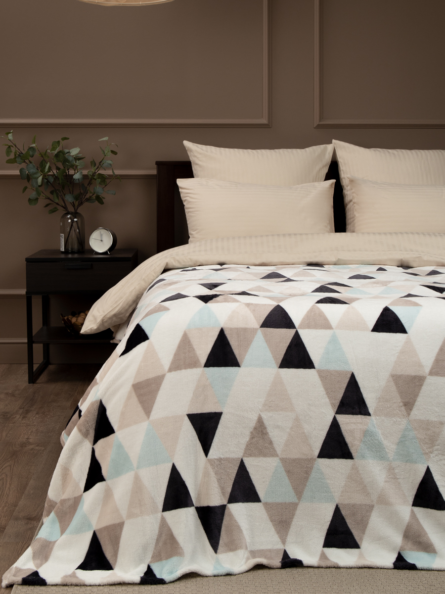 картинка Плед Texrepublic TF FN F117DKGY a1520 Мозаика 