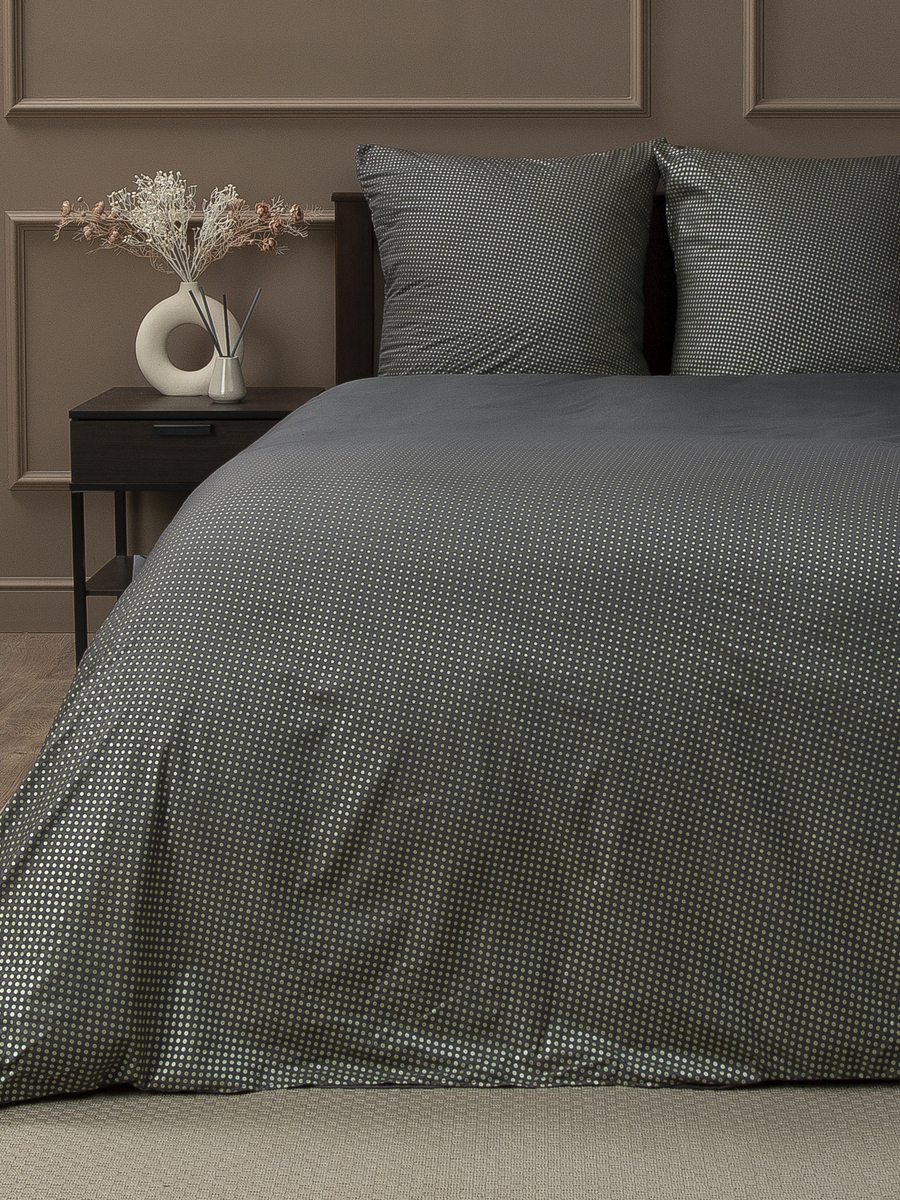 картинка Постельное бельё Amore Mio BZ QR Evening GY DOUBLE Msh 