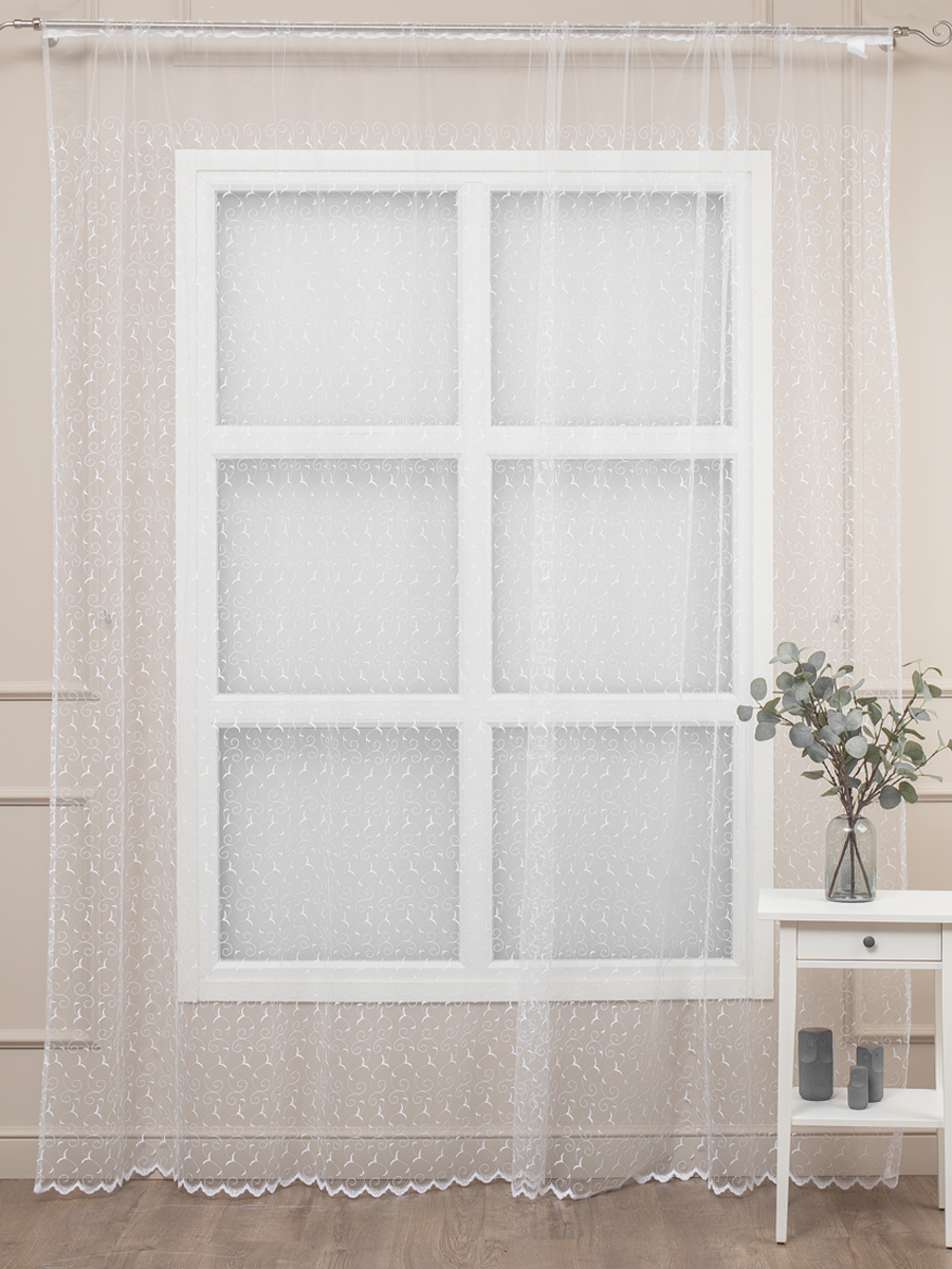 картинка Штора Amore Mio RR 8753-w 3,0*2,6*1 белый 