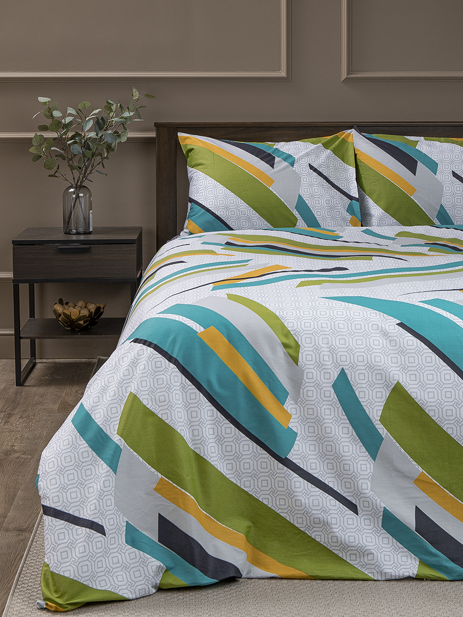 картинка Постельное бельё Amore Mio BZ Радужный DOUBLE max Sp h 