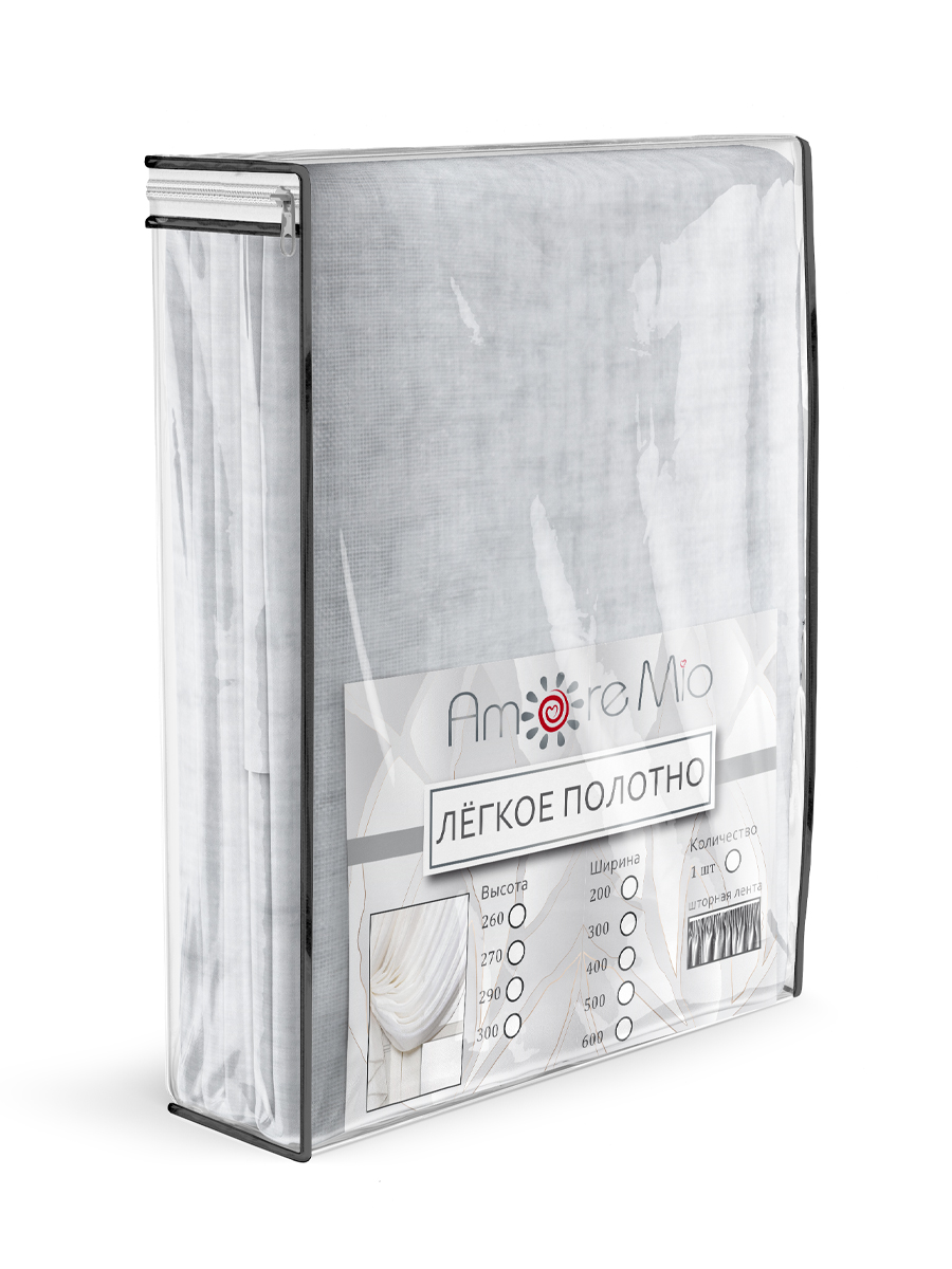 картинка Штора Amore Mio RR 6PL 01 bat ut 3,0*2,6*1 белый 