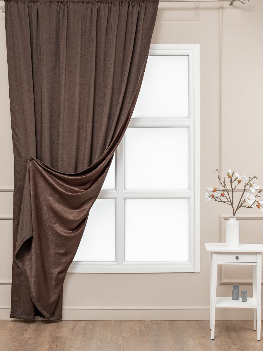 картинка Штора Amore Mio RR 4ML SOFT-2st-19 2,0*2,7*1 коричневый 