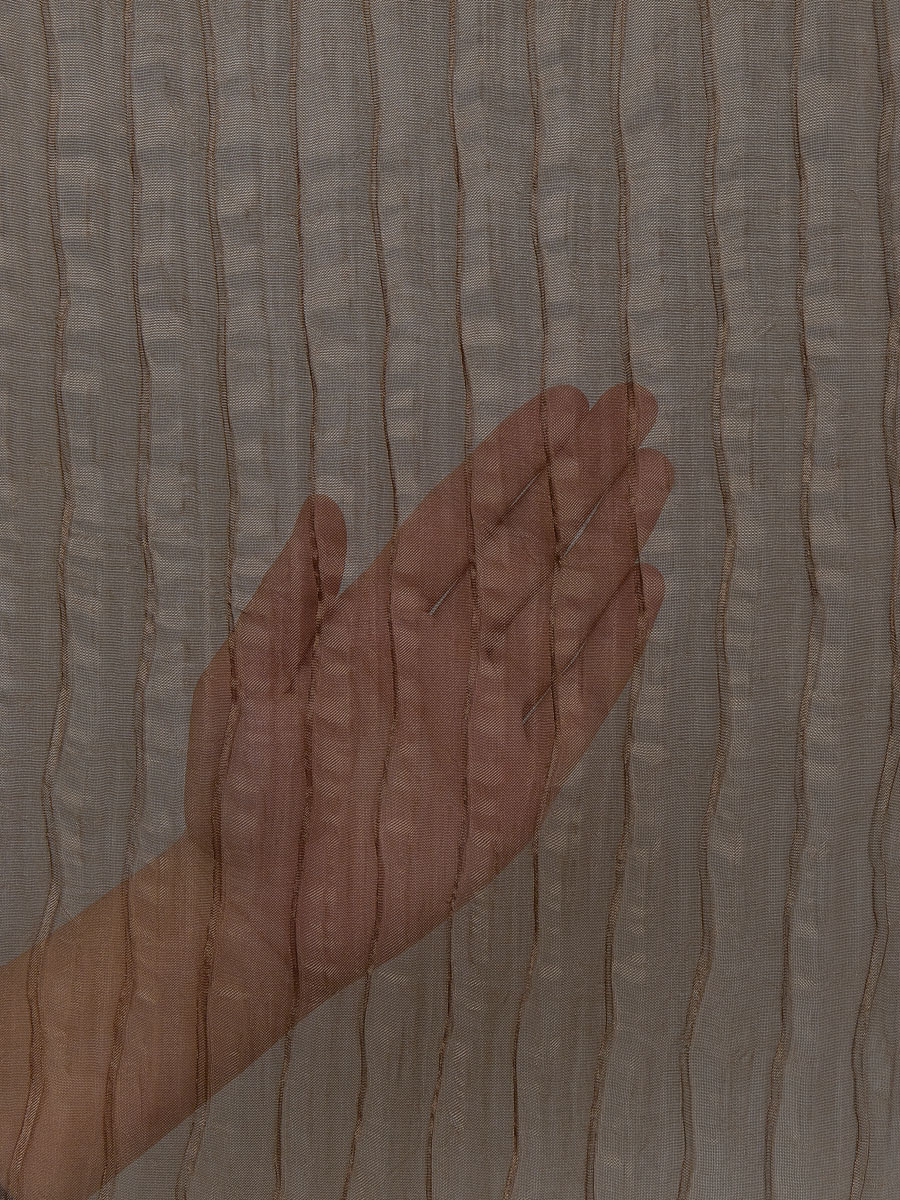 картинка Штора Amore Mio RR YC10357-08 3,0*2,7*1 коричневый 