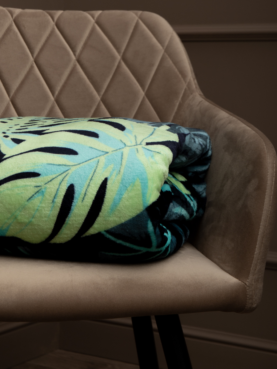 картинка Плед Texrepublic TF FN F123 a2022 Монстера 