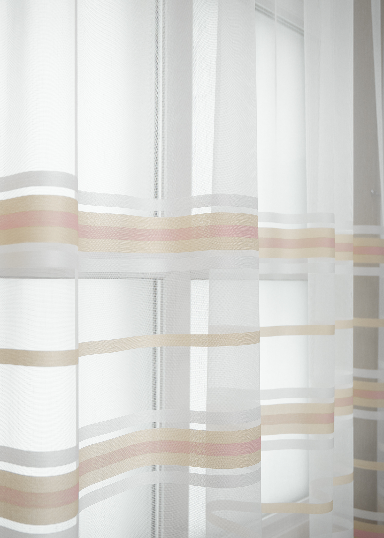 картинка Штора Amore Mio RR 2143-104 ut 3,0*2,8*1 розовая пудра 