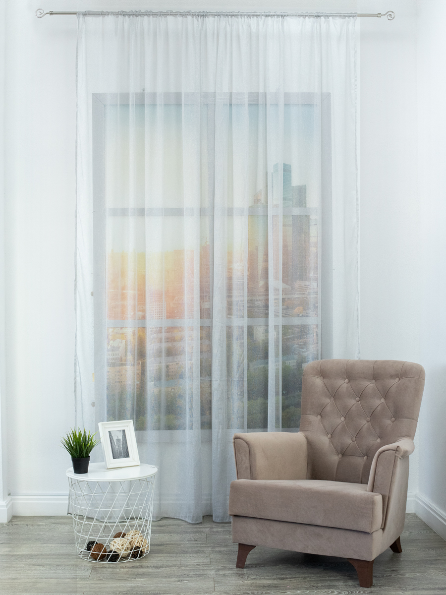 картинка Штора Amore Mio RR 4PL Perla-03 ut 3,0*2,8*1 серый 