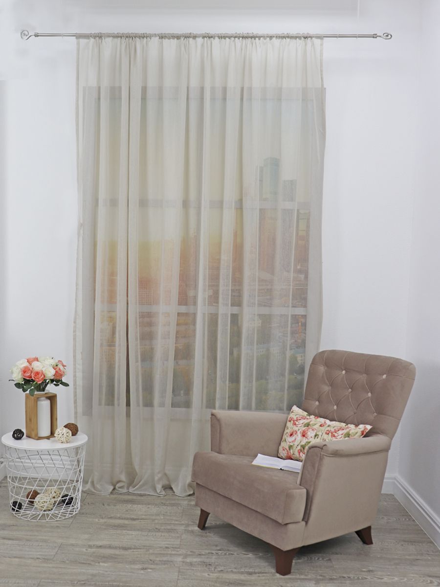 картинка Штора Amore Mio RR 104 ut 3,0*2,7*1 бежевый 