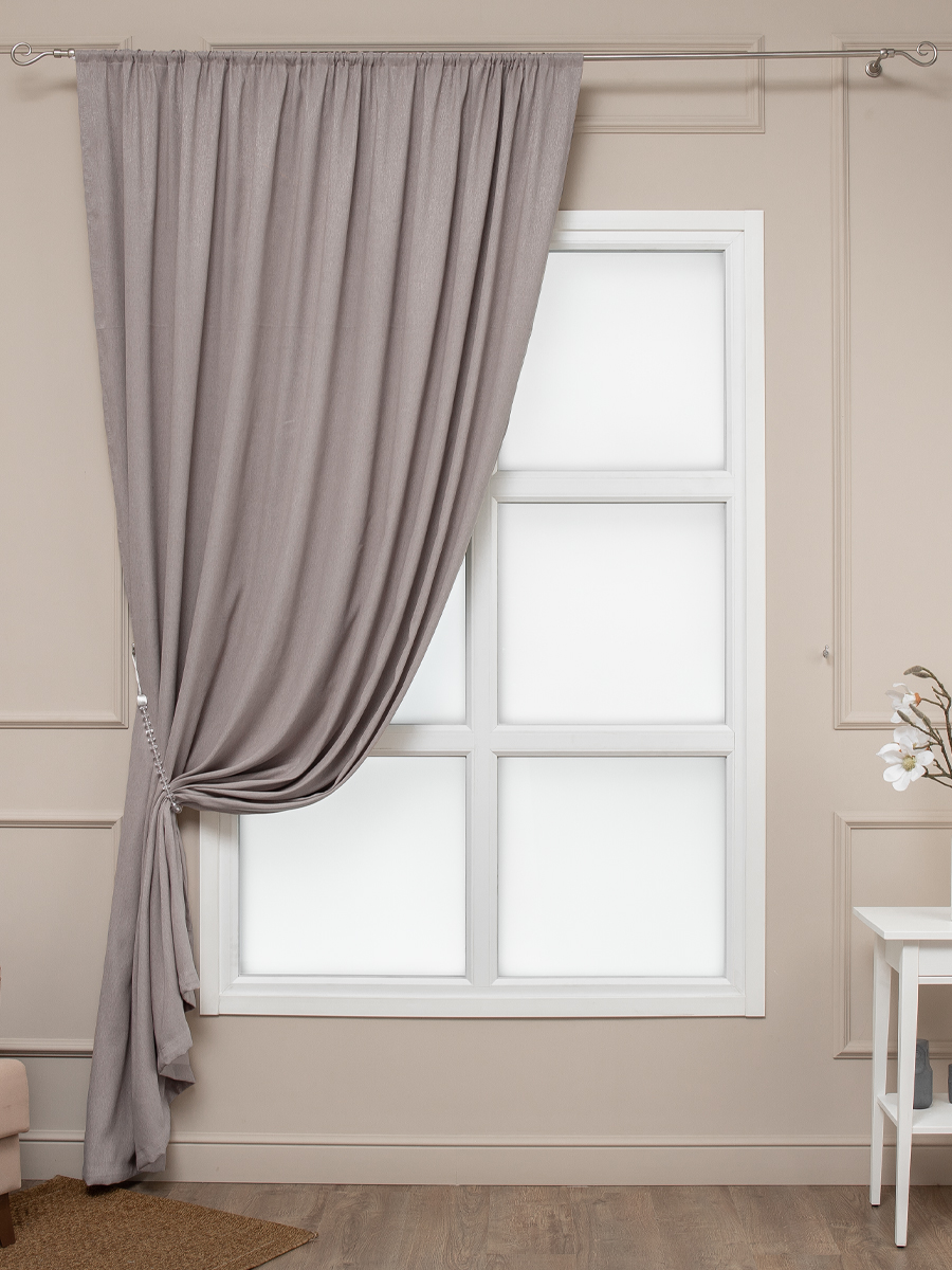 картинка Штора Amore Mio RR 110-08 2,0*2,7*1 коричневый 