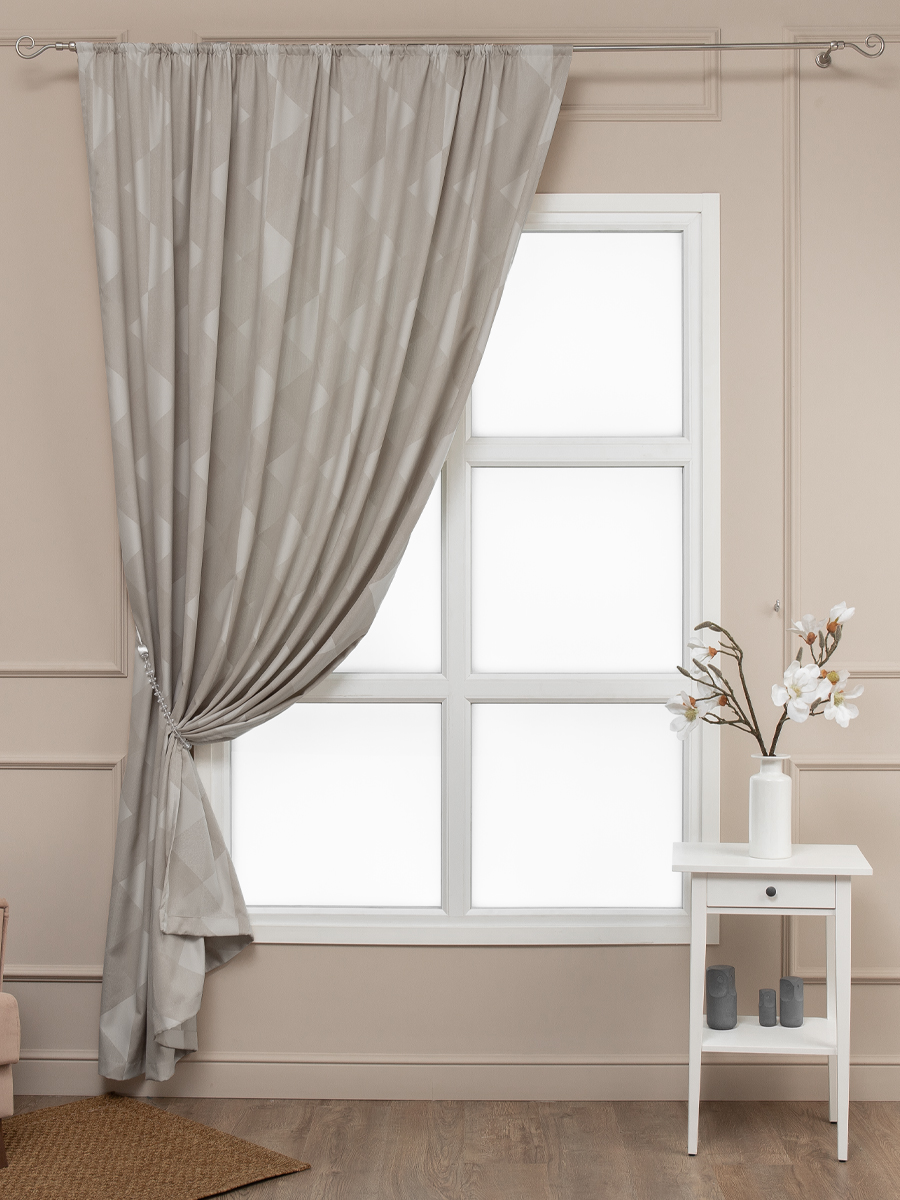 картинка Штора Amore Mio RR Zeli62-02-802J 2,0*2,7*1 молочный 