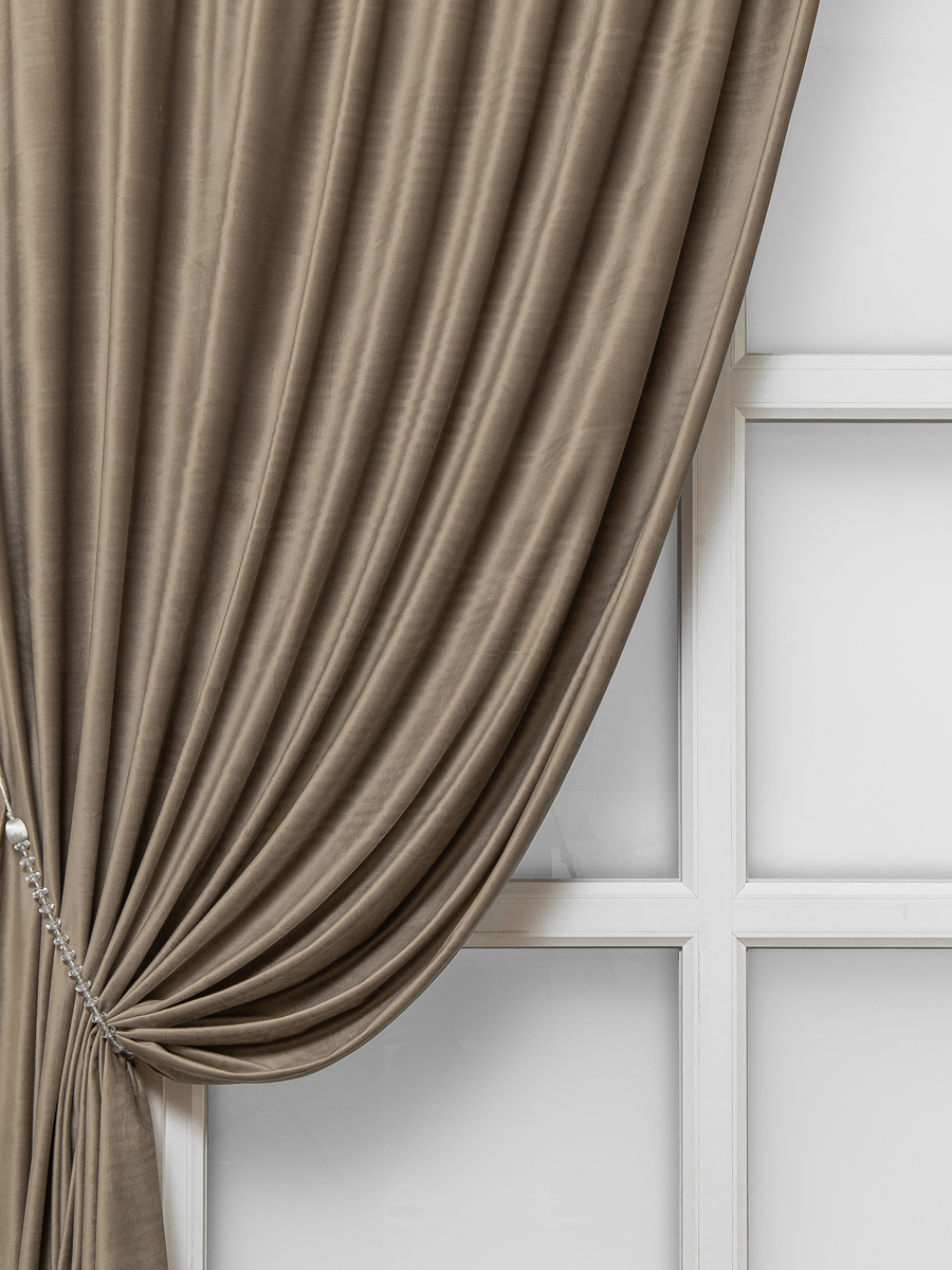 картинка Штора Amore Mio RR 6ML T66-020 1,8*2,8*1 коричневый nc 