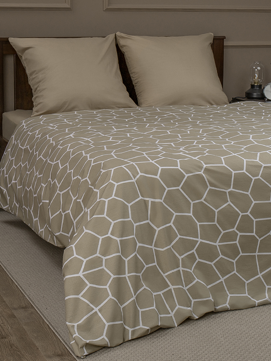 картинка Постельное бельё Amore Mio BZ QR Crump SINGLE P combo 