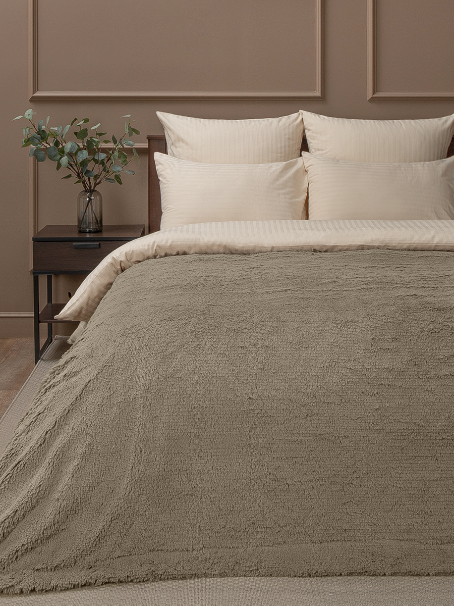 картинка Плед Buenas Noches искусст мех TF F072BE-GY3 006/2224 ДВ NC 