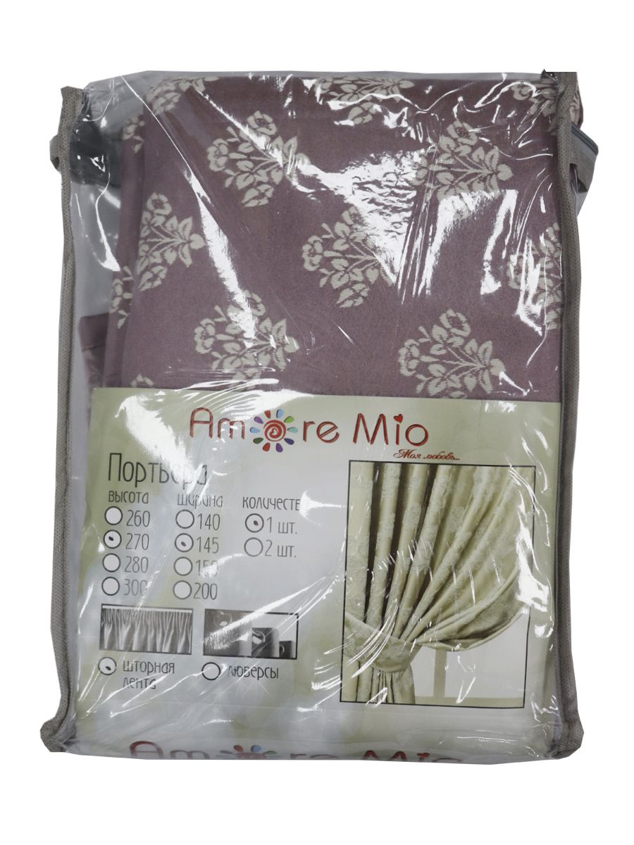 картинка Штора Amore Mio RR GD3491-04 2,0*2,7*1 розовый 