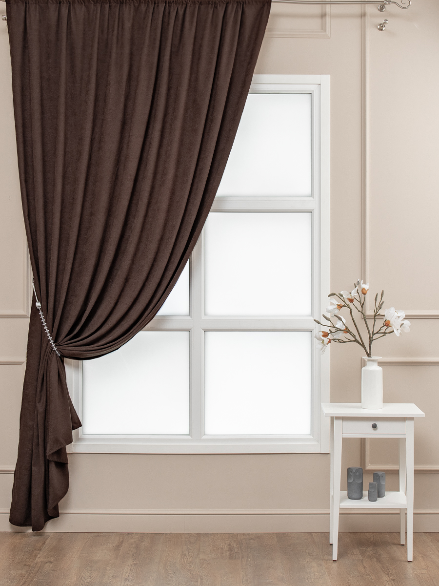 картинка Штора Amore Mio RR 1403-217 2,0*2,7*1 венге 