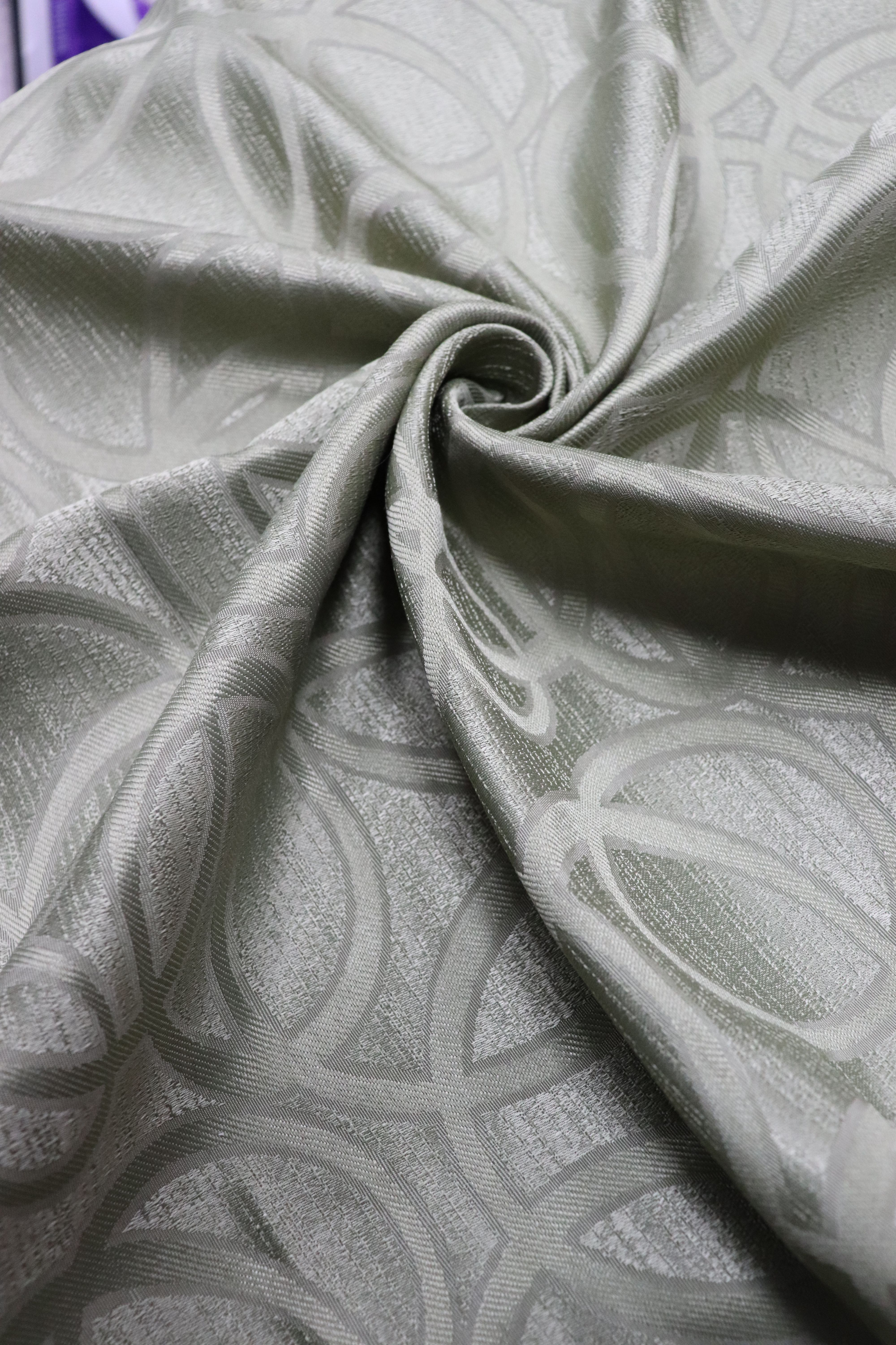 картинка Штора Amore Mio RR L504-107 1,4*2,7*1 зеленый 