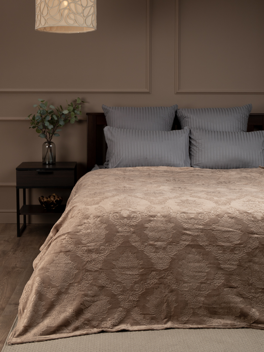 картинка Плед Texrepublic TF FNE BR2 1520 d-дамаск 18-1017 