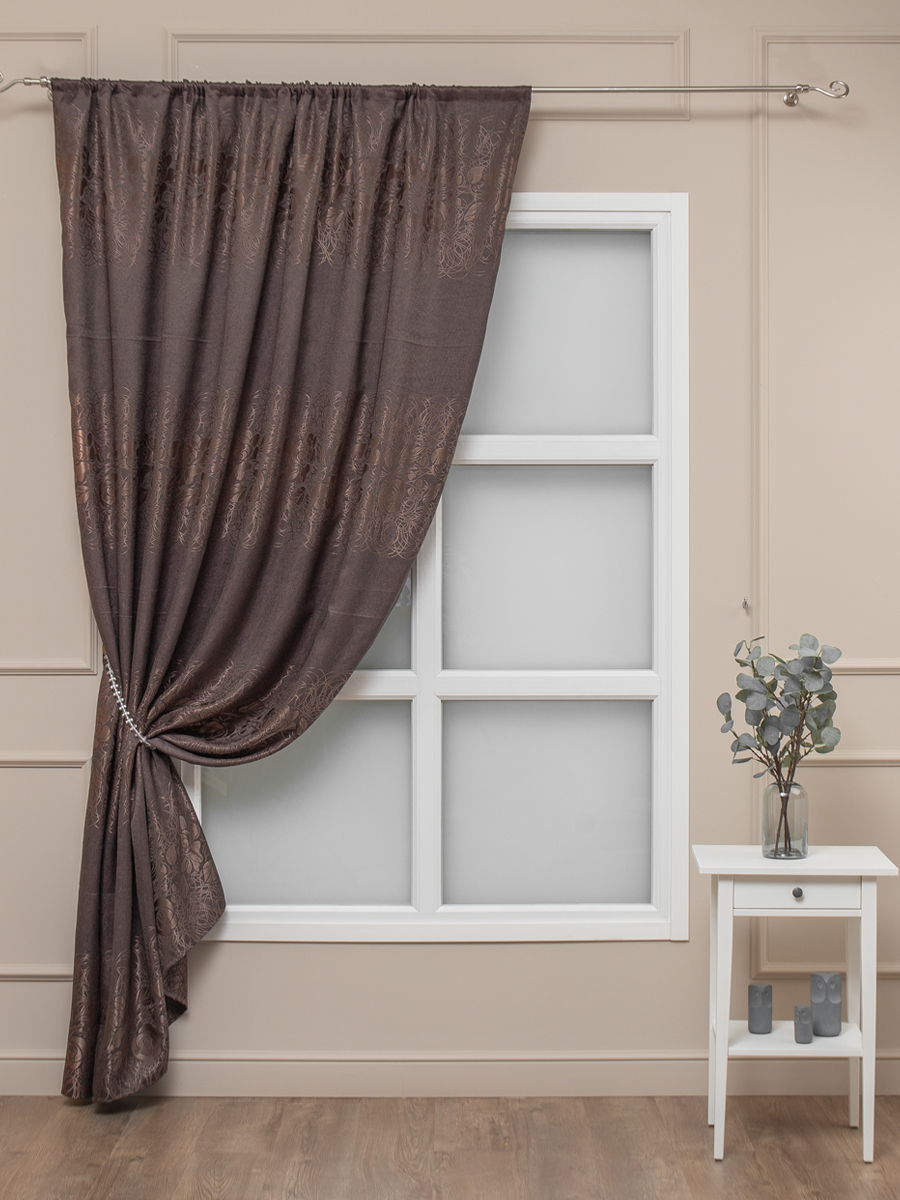 картинка Штора Amore Mio RR 1002-04 2,0*2,6*1 венге 