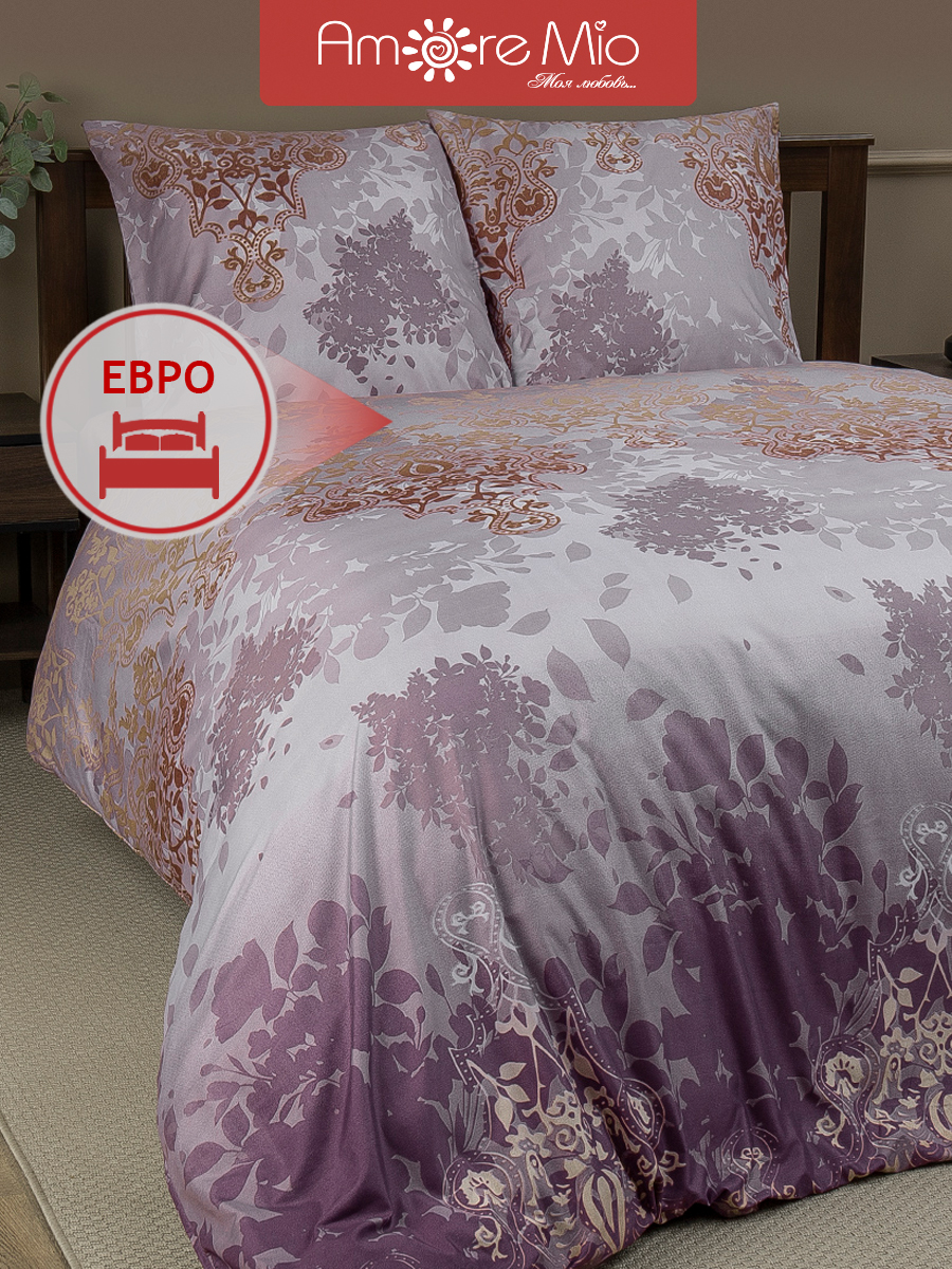 картинка Постельное бельё Amore Mio BZ Bronzo EURO M 