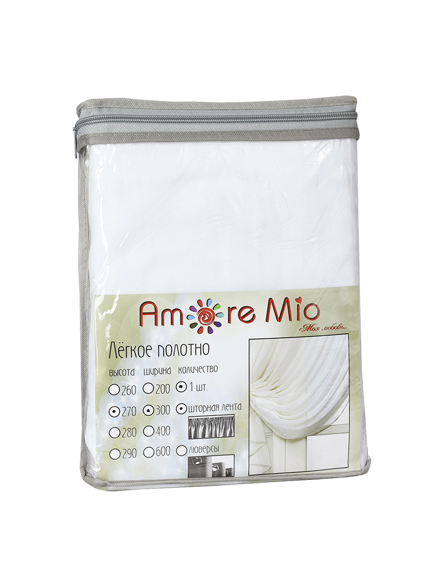 картинка Штора Amore Mio RR VoileC32-2395H 2,5*2,6*1 кофейный 