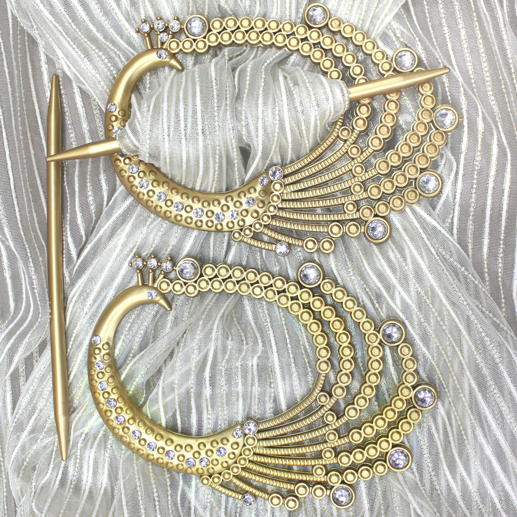 картинка Заколка для штор Ajur MI C7-2 pavlin 