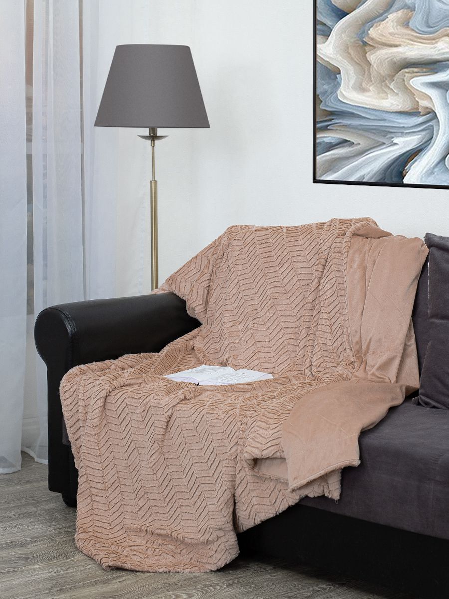 картинка Плед Buenas Noches искусст мех TF F204PI4 2224 14-1310 