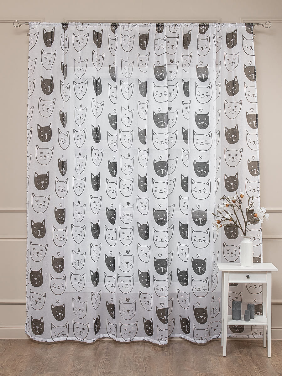 картинка Штора Amore Mio RR 4ML 23CAT-C2 ut 3,0*2,7*1 черный 