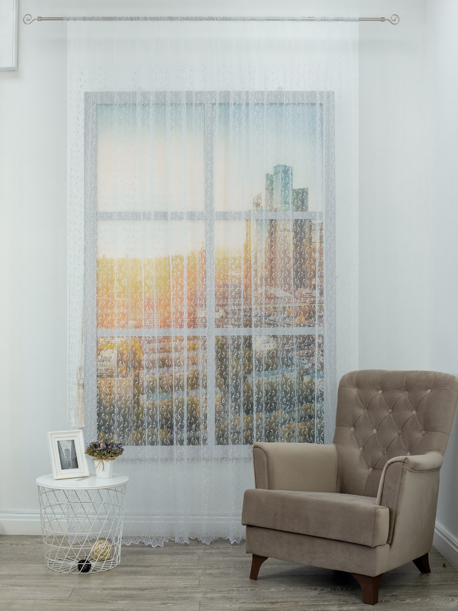 картинка Штора Amore Mio RR 80700-w 3,0*2,7*1 белый 