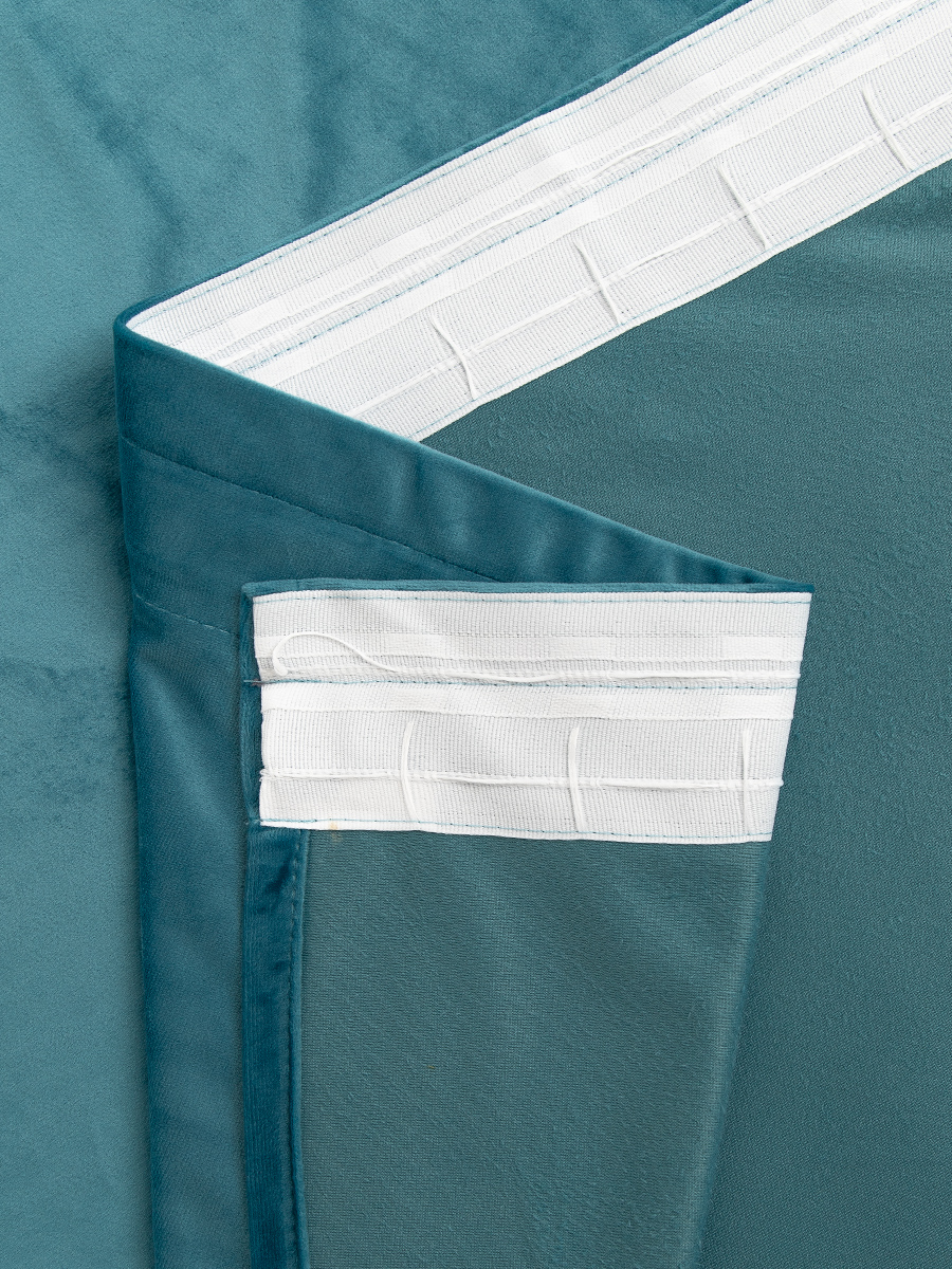 картинка Штора Amore Mio RR 6ML T66-105 2,0*2,7*1 бирюзовый 