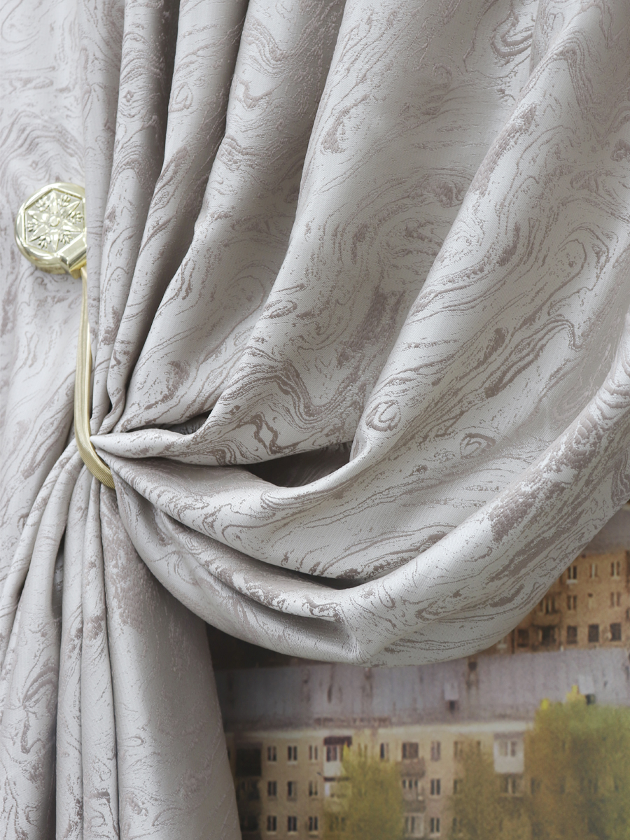 картинка Штора Amore Mio RR 90005-4 2,0*2,7*1 бежевый 