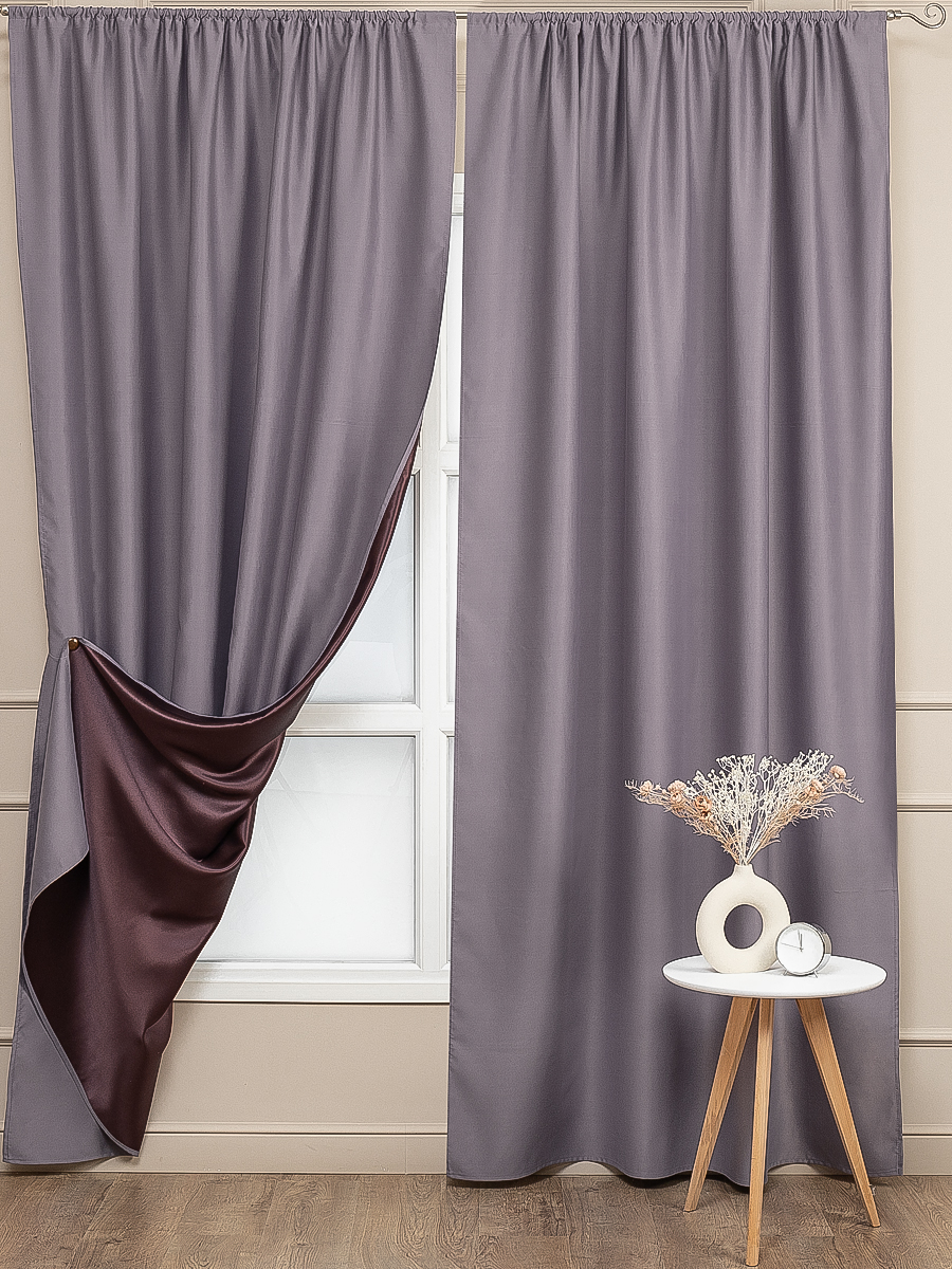 картинка Штора Amore Mio RR 6ML Milan-29 1,5*2,7*2 сиреневый 