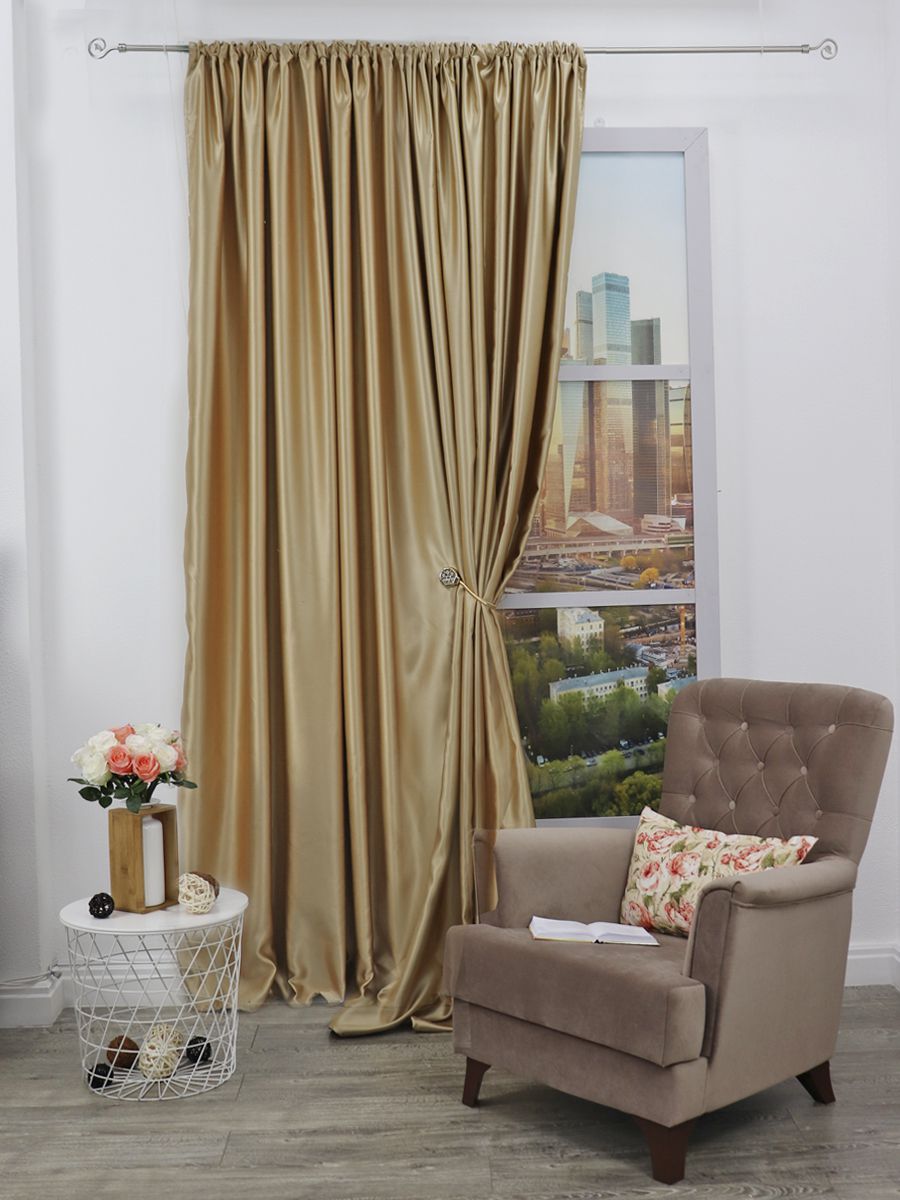 картинка Штора Amore Mio RR IZ Milan-17 2,0*2,7*1 бежевый 