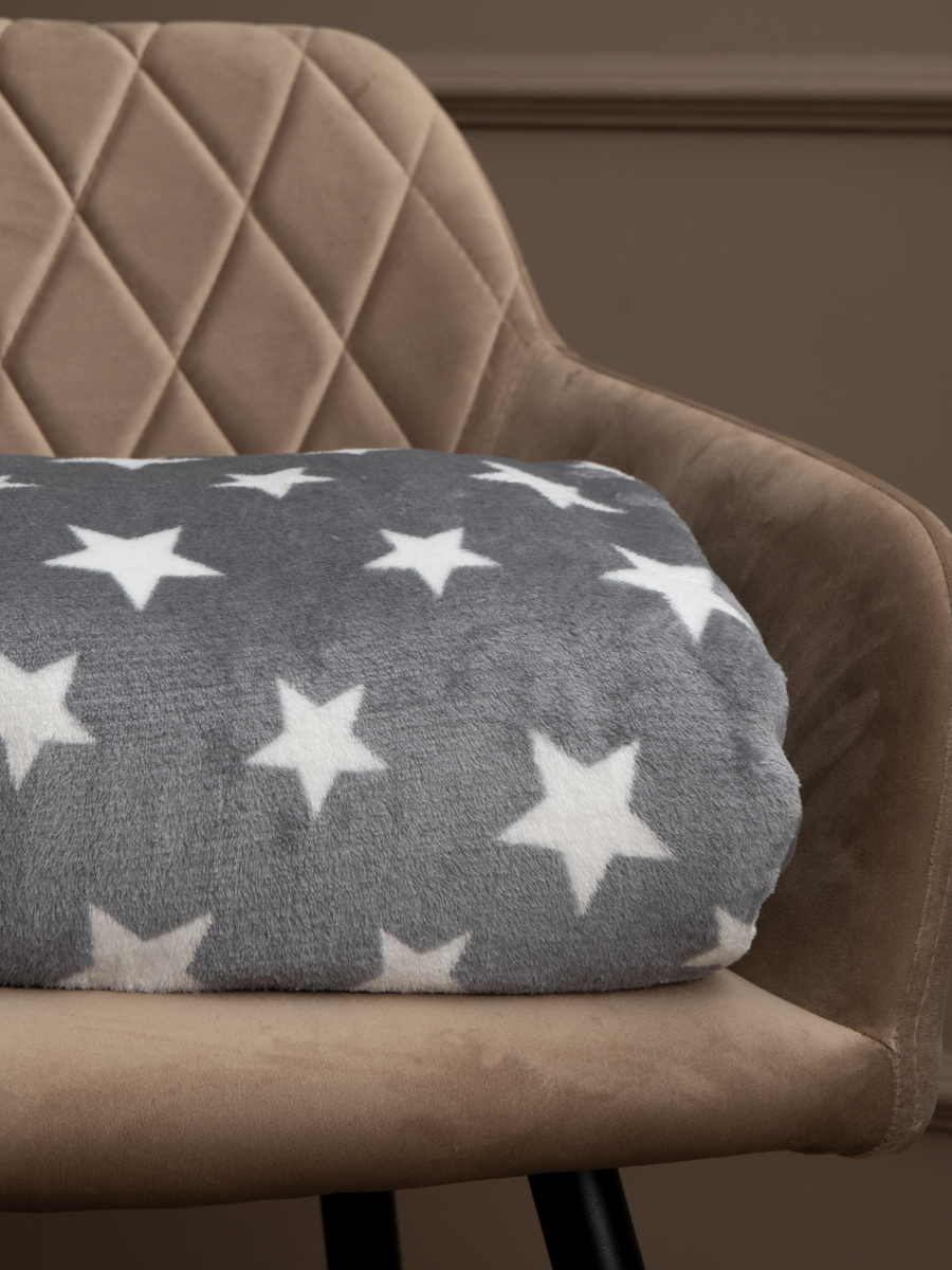 картинка Плед Texrepublic TF FN F107GY4 b2022 Звёзды 