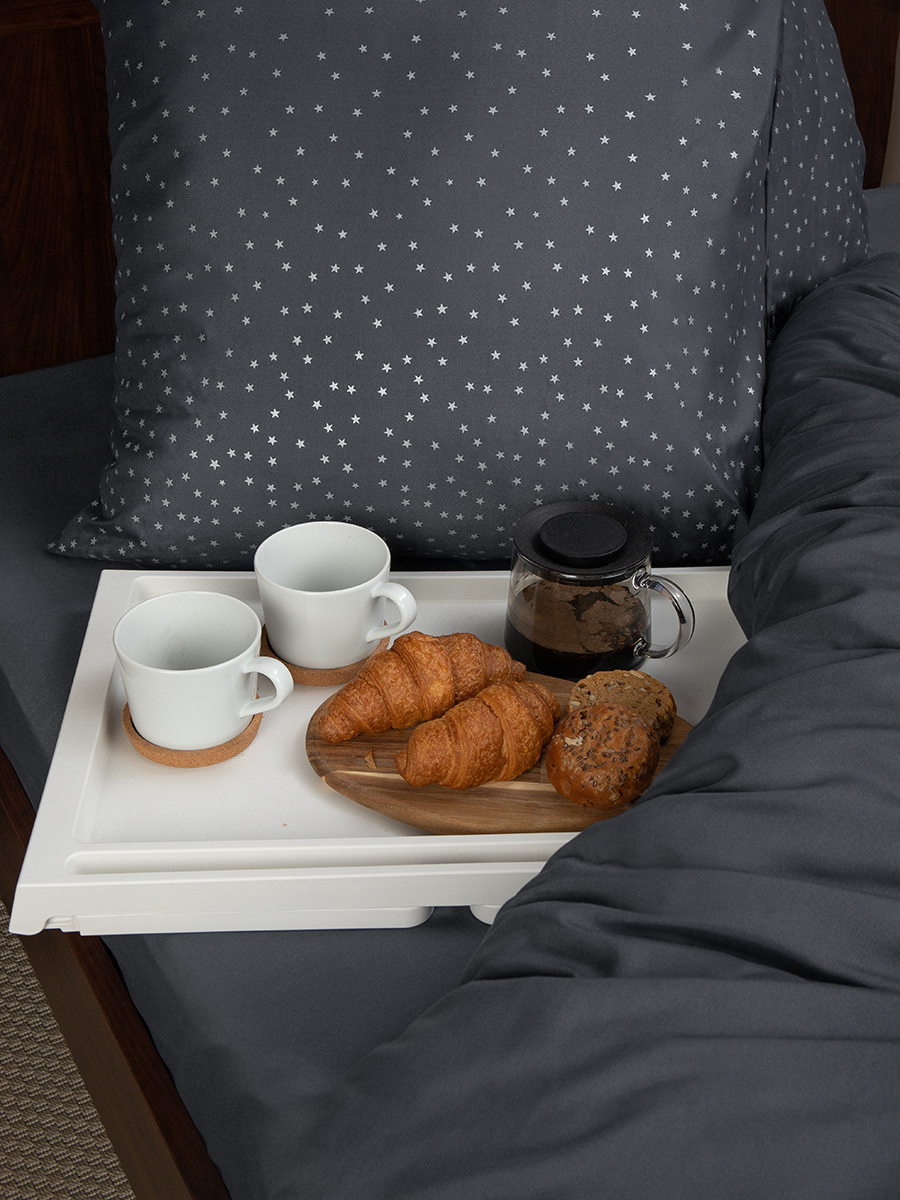 картинка Постельное бельё Eclair BZ QR a Sky GY DOUBLE 50*70 Msh 