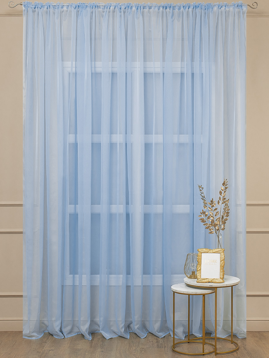 картинка Штора Amore Mio RR 4ML lux-22 3,0*2,7*1 голубой 