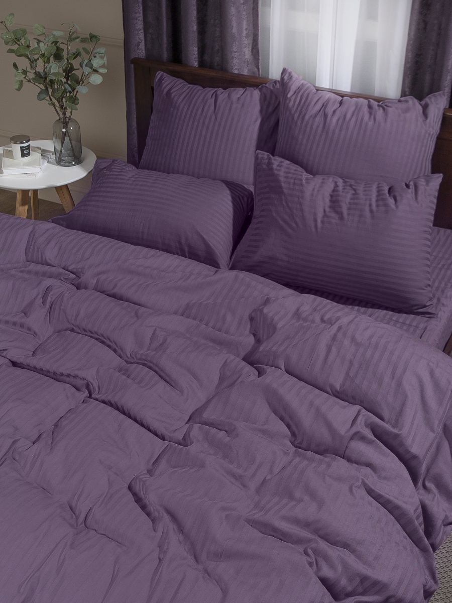 картинка Постельное бельё Amore Mio BZ QR Amaranth+ DOUBLE Ss 