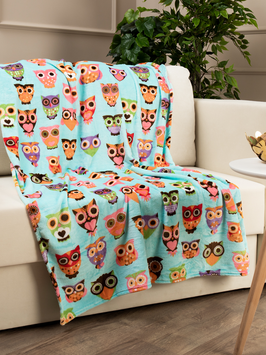 картинка Плед Texrepublic TF FN 961 TU 1114 Совы 