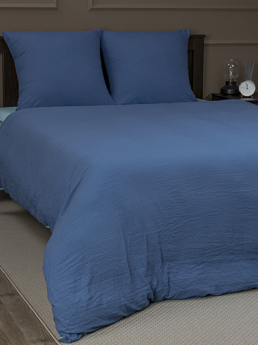 картинка Постельное бельё Amore Mio BZ QR Аквамарин EURO Mg 