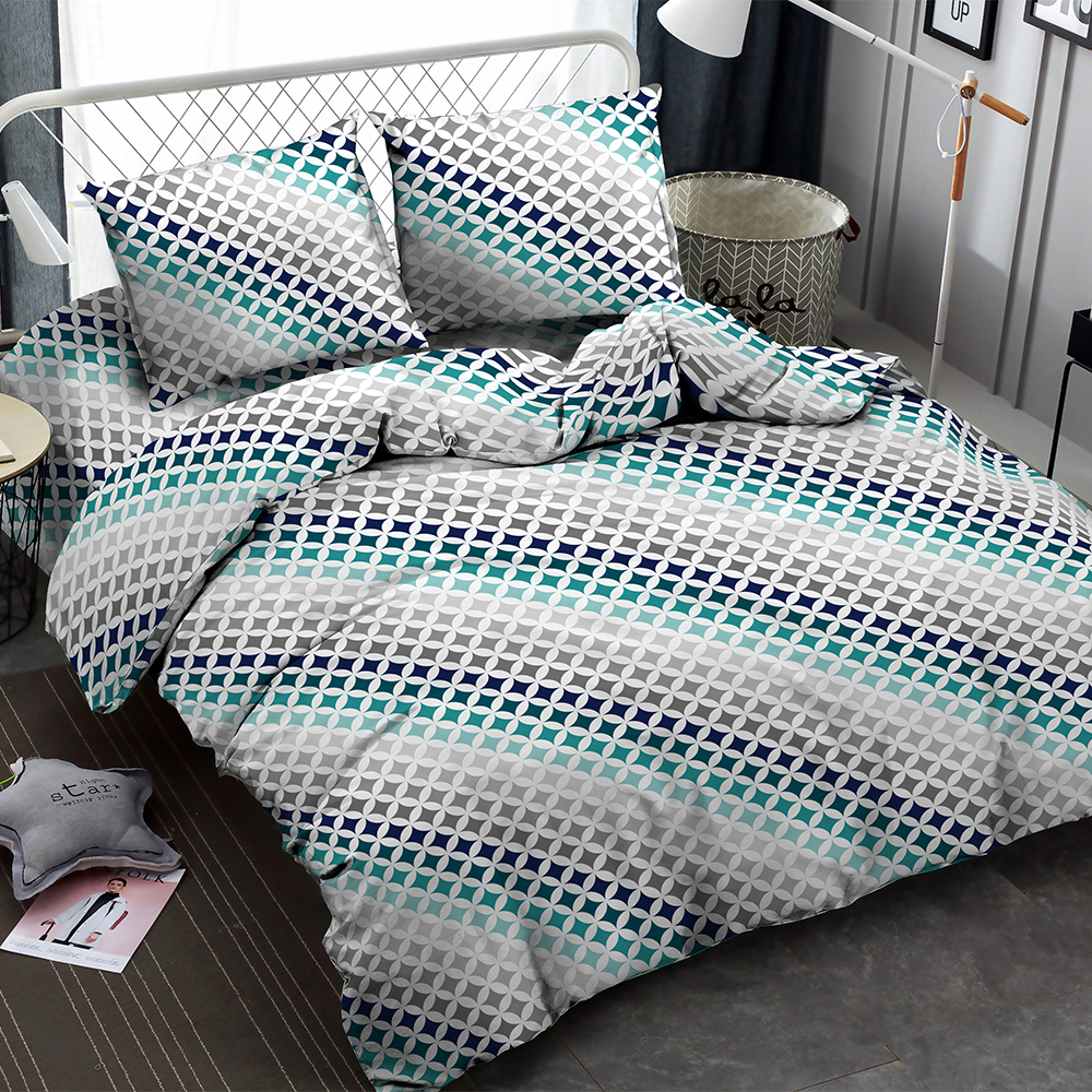 картинка Постельное бельё Amore Mio BZ QR Grain BL EURO M 