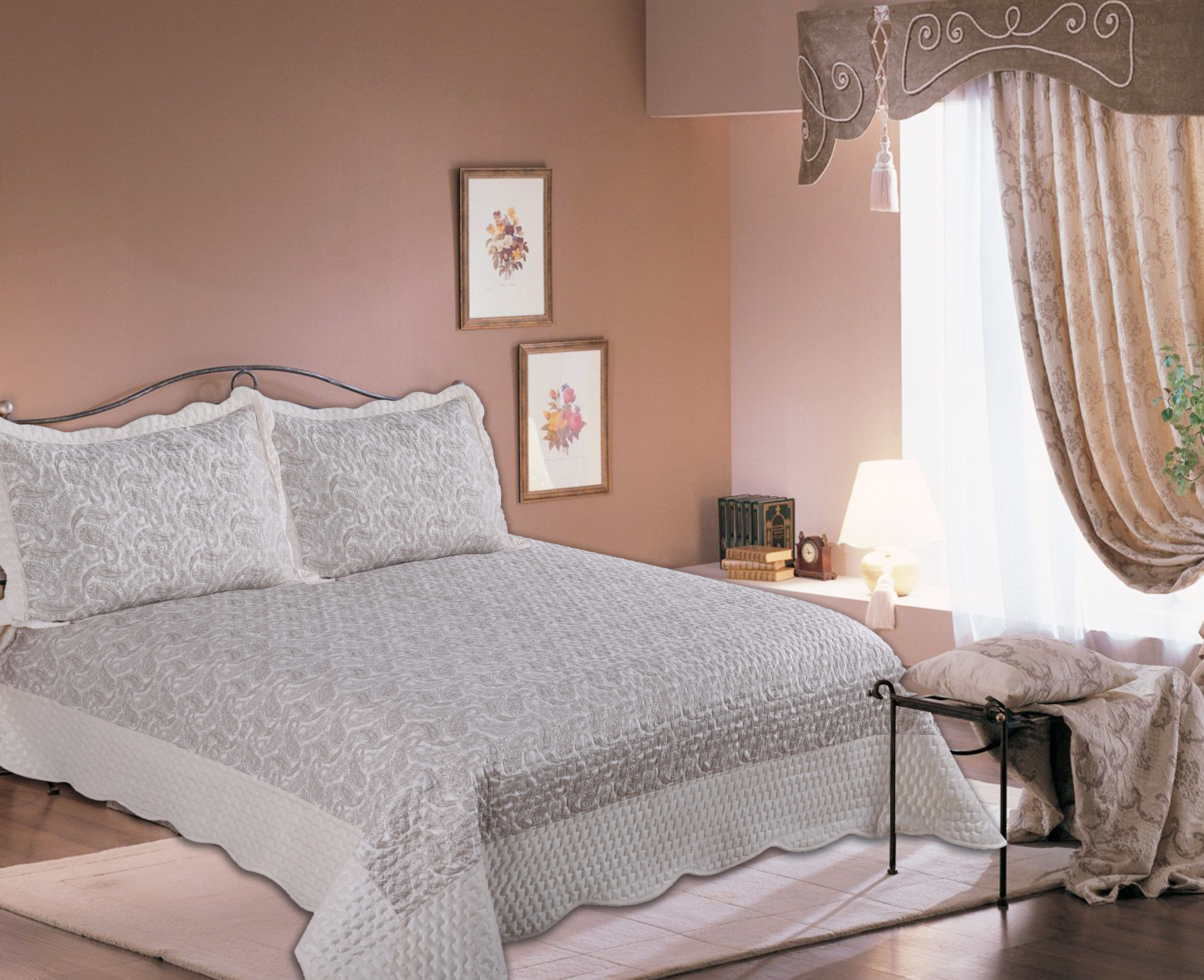 картинка К-т покрывал Amore Mio WX Calcutta 2224*1 0507+5см*2 