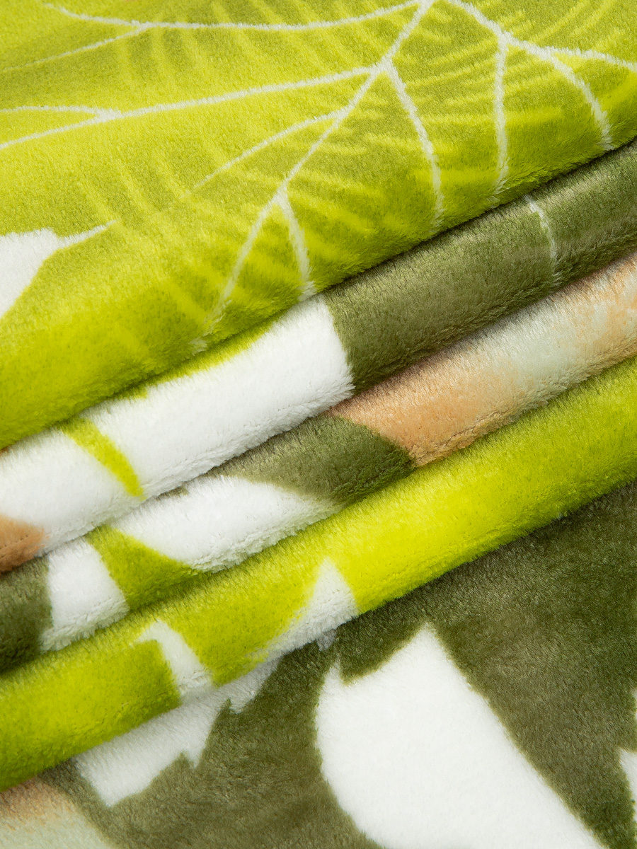 картинка Плед Texrepublic TF FN F115GR b2022 Листья клёна 