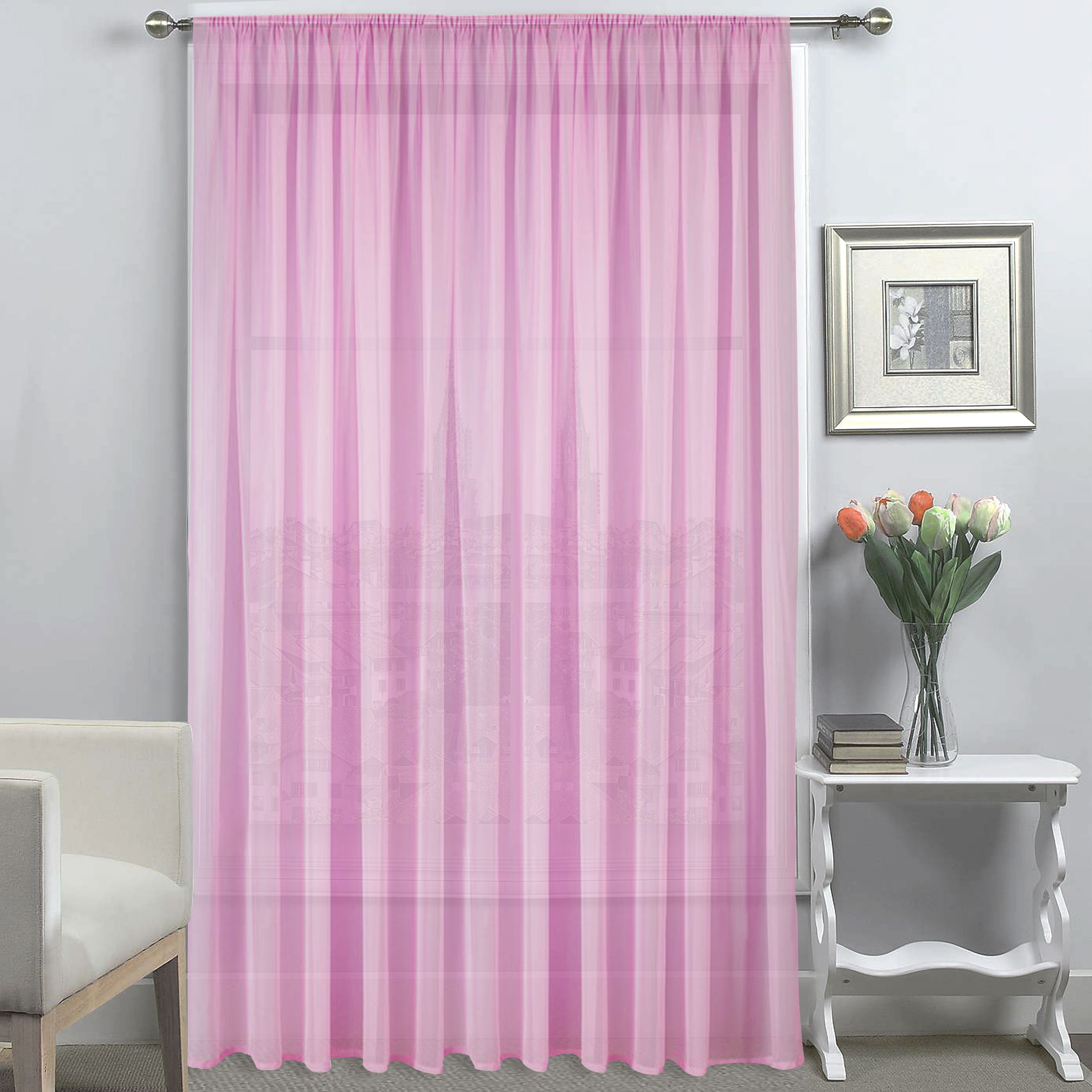 картинка Штора Amore Mio RR 2053 4,0*2,7*1  розовый 