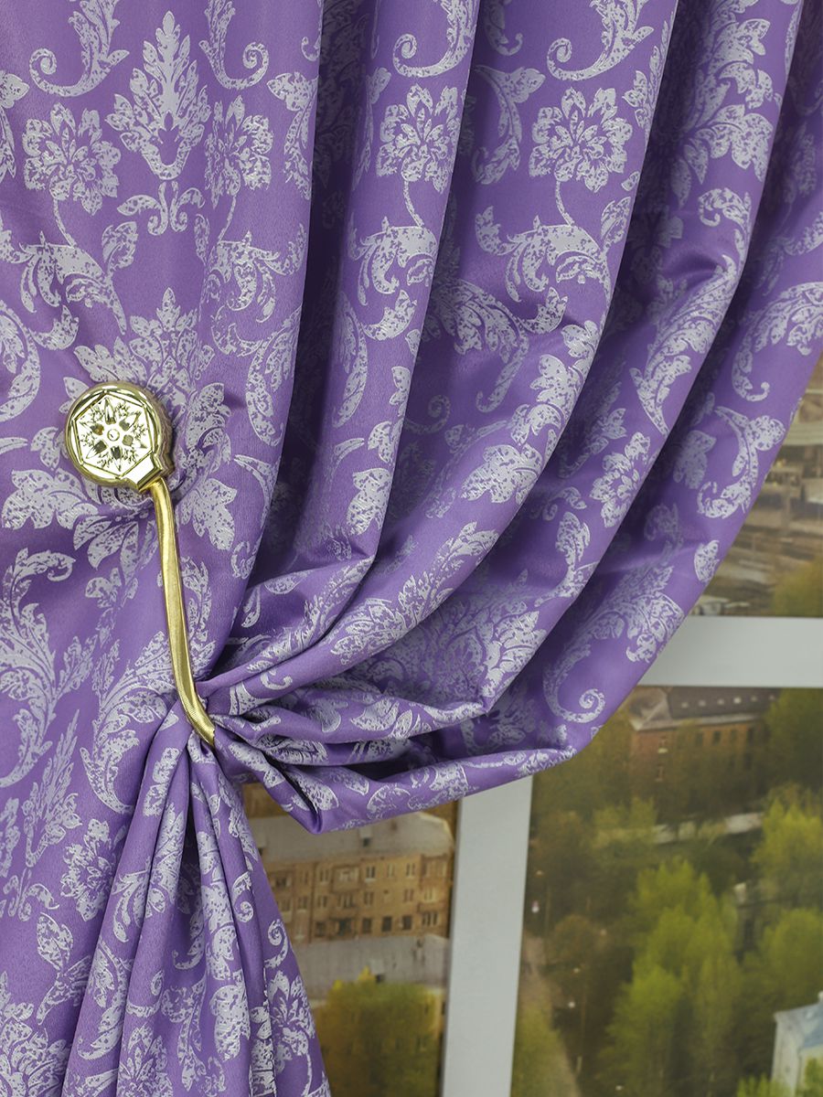 картинка Штора Amore Mio RR H235-66 1,4*2,7*1 сиреневый 